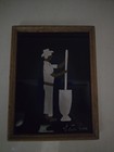Costa Rica Origin Folk Art Metal~Framed- Set of (2) Possible Vintage — photo 3