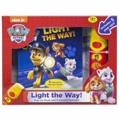 Nickelodeon PAW Patrol - Light the Way! A Little Flashlight Adventure Sound Book