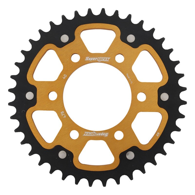 2007-2015 Kawasaki ZX6R ZX6RR JT Z3 Gold 520 OEM Geared Chain and