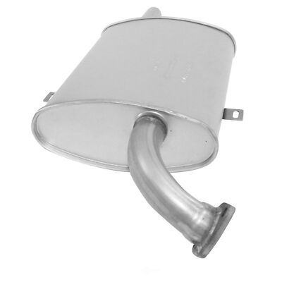 AP Exhaust Muffler 1.75'' Inlet Flange Outlet Spout For Toyota Corolla 98-02 1.8L