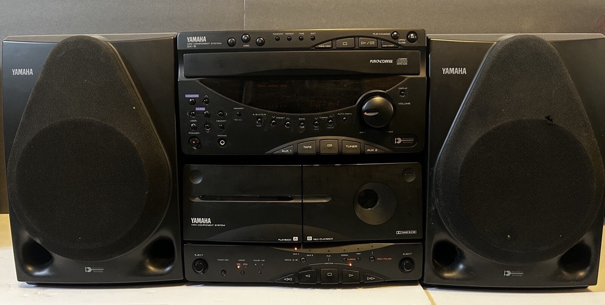 Yamaha KMA-GX5 Compact Stereo System Complete w/o Remote - Read