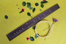 1X Electric Guitar Fretboard 22Fret 24.75inch Rose wood Guitar Fingerboard #71S