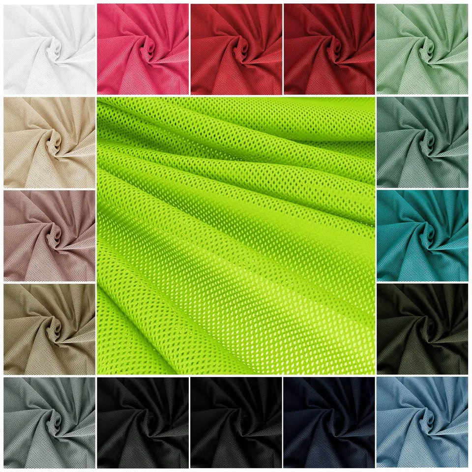 MADDMA 1m Air-Mesh Netzstoff Bekleidungsnetz Meshgewebe Stoff Netzfutter Futterstoff