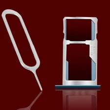 Fast Ship SIM and Memory Card Tray Holder For Motorola Moto G6 Play XT1922 Phone