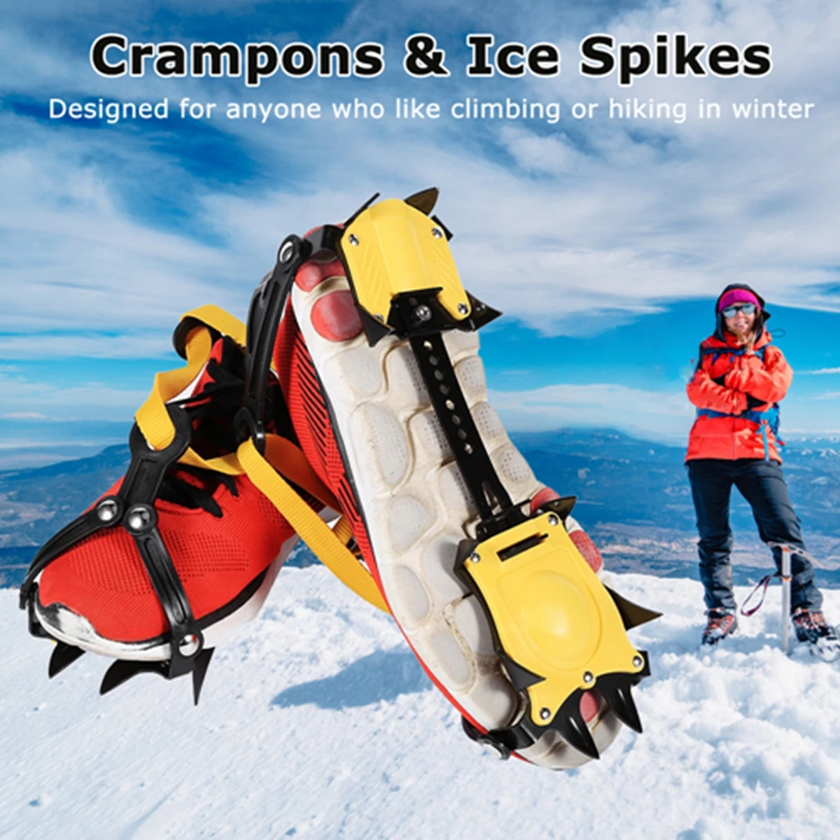 Hiking on ice gear cheap