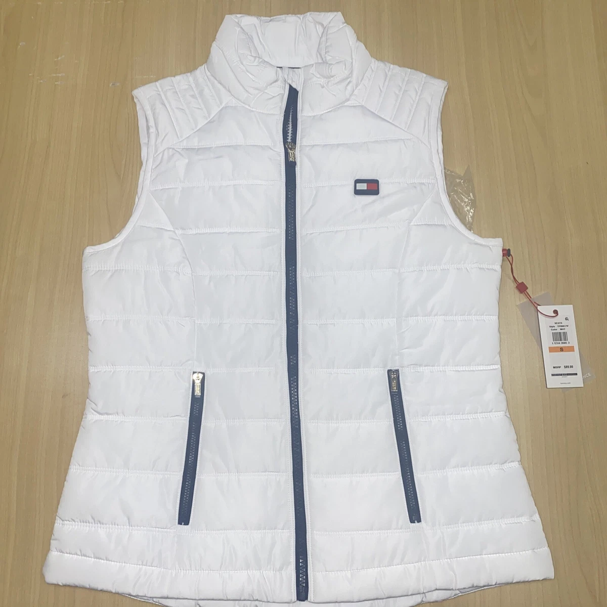 Tommy hilfiger white best sale vest