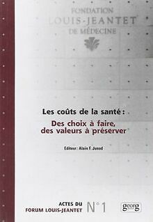 Les Couts de la Sante von Junod, Alain F. | Buch | Zustand sehr gut