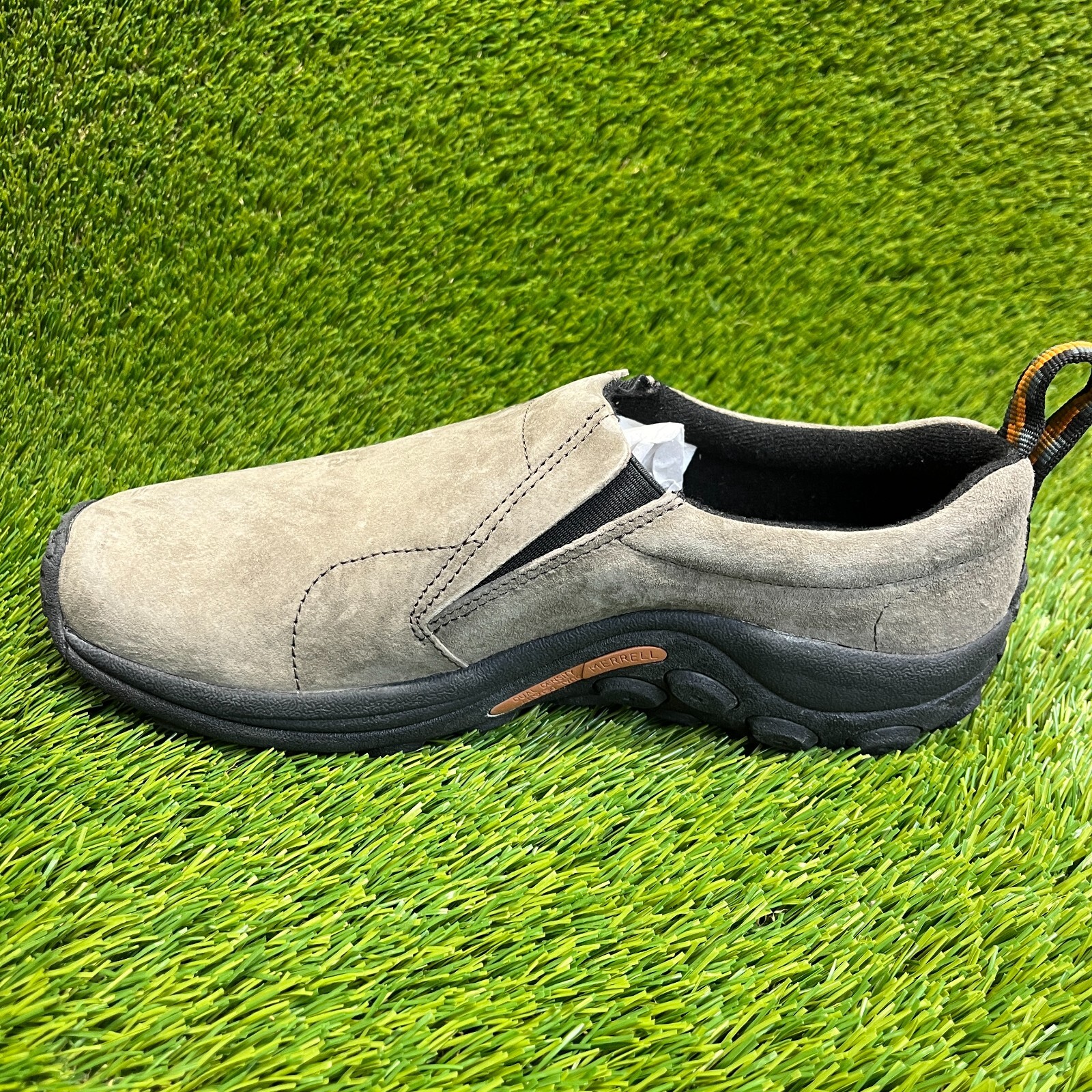 Scarpe slip on Merrell Jungle Moc da donna taglia 10 5 marrone nero casual da passeggio