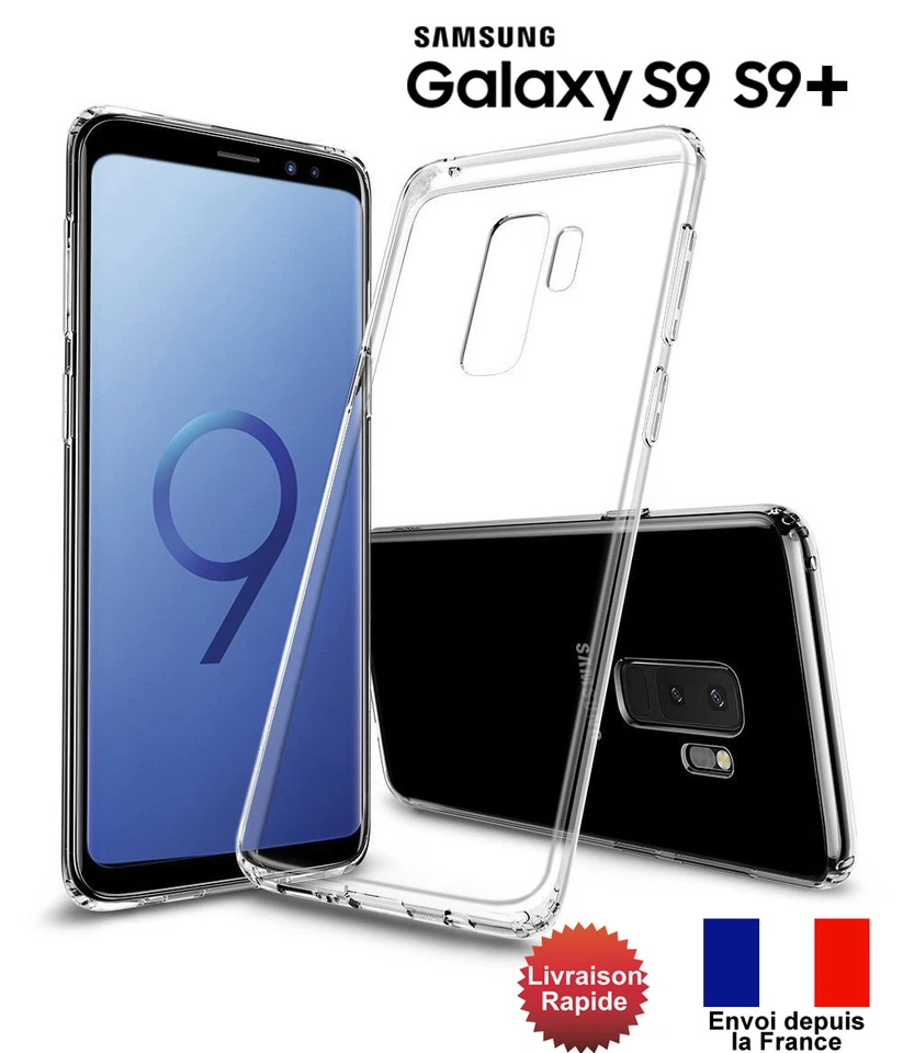 COQUE SAMSUNG GALAXY S9 GALAXY S9+ EN GEL SILICONE TPU - Photo 1/4