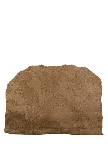 Damask tablecloth rust Round 92” 100% polyester