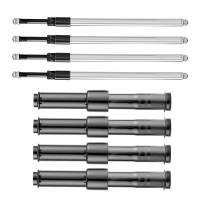 Adjustable Pushrods & Covers Kit For 1999-2017 Harley Twin Cam (Excludes 2017 Touring) - Black