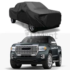 For GMC Canyon 2004-2024 Pickup Truck Car Cover Waterproof Sun Snow UV Protector