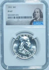 1953 NGC PR67 Proof Strike Franklin Half Dollar