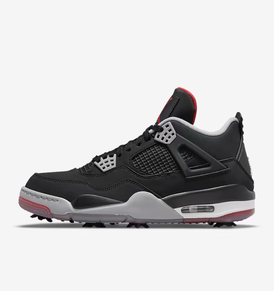 Nike Air Jordan 4 G Bred Golf shoes Men's Size 10.5 | eBay Nike Air Jordan 4 G Bred Golf shoes Men's Size 10.5 | eBay