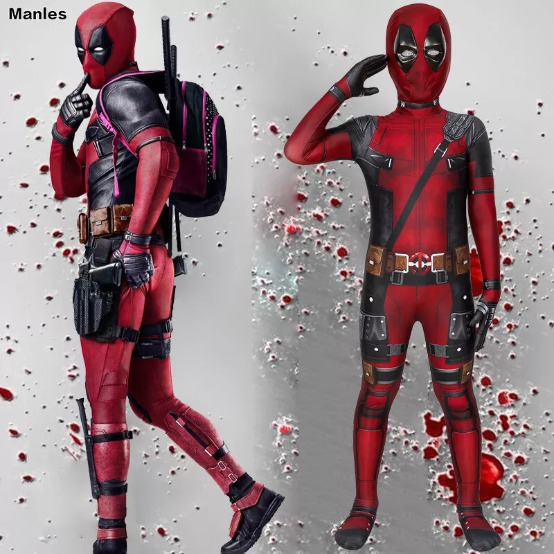 ven No de moda famoso Deadpool Costume Cosplay Kids Suit 3D Print Handmade For Jumpsuit Halloween | eBay ven No de moda famoso Deadpool Costume Cosplay Kids Suit 3D Print Handmade For Jumpsuit Halloween | eBay