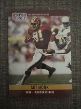 1990 Pro Set - #328 Art Monk