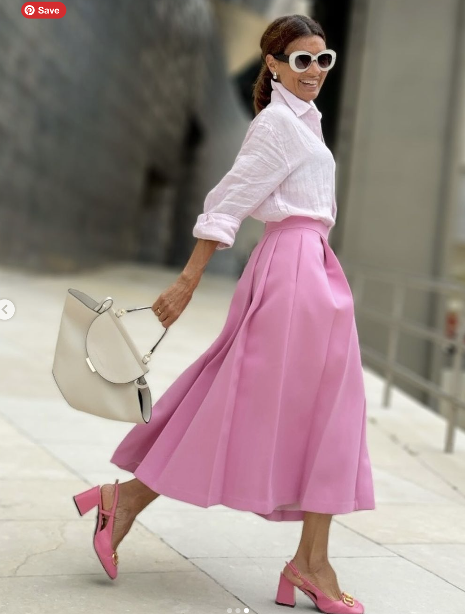 NWT_ZARA SS24 PLEATED CAPE SKIRT ZW COLLECTION PINK 2731 NWT_ZARA SS24 PLEATED CAPE SKIRT ZW COLLECTION PINK 2731