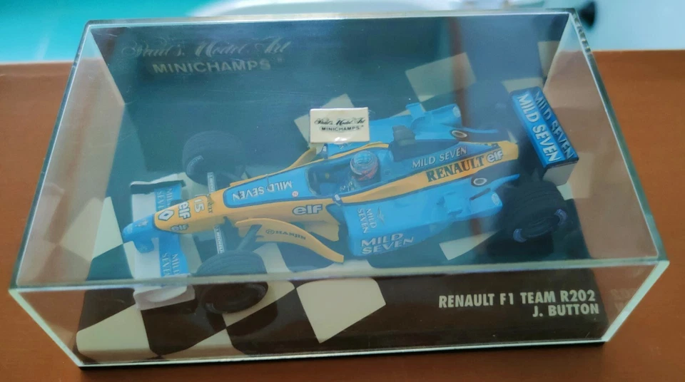 Minichamps 400020015 Renault R202 2002 Jenson Button 1/43. Decals Tabacco. - Immagine 3 di 3