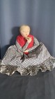 Vintage Russian Tea Cozy Cloth Doll 17" Great Condition — photo 1