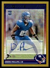 2024 Panini Score Football Gold Zone Andru Phillips #349