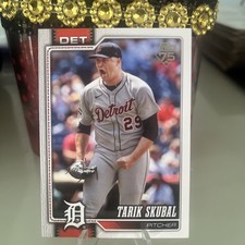 2026 Topps Baseball Tarik Skubal #300 Detroit Tigers GEM MINT