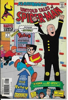 UNTOLD TALES of SPIDER-MAN #-1 FLASHBACK   COVER B  PREORIGIN STORY  MARVEL 1997