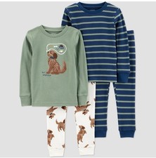 Carter  s Just One You -4 Pc Pajama Set 5T