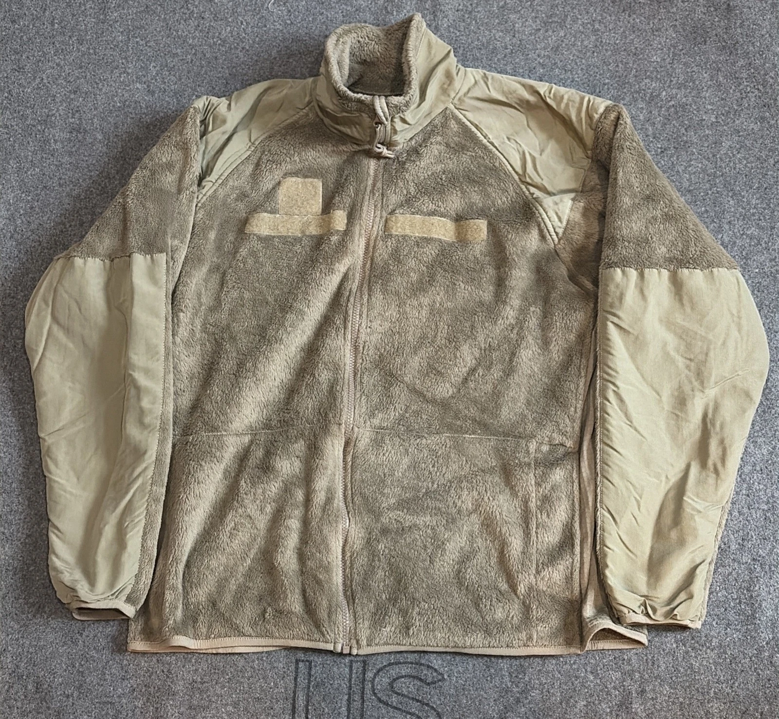 Polartec Jacket Mens Large Long Fleece Cold Weather Gen III Coyote GWISF