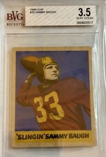 Sammy Baugh Rookie Cards Guide and Checklist  8