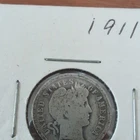 1911-P Barber Dime — photo from another recent sale