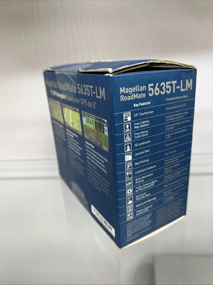 Magellan Roadmate 5635T-LM 5” GPS Navigator New Sealed - Image 2 of 4