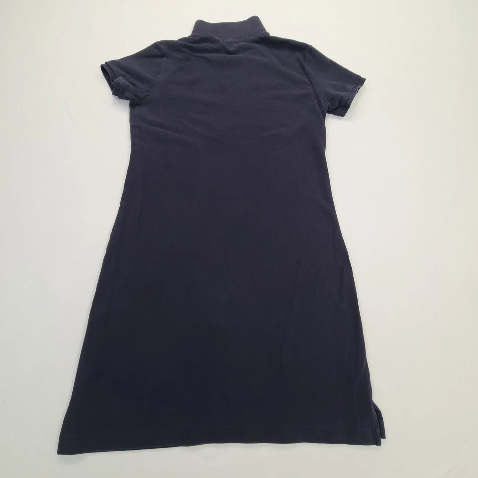 Ralph Lauren Sport Polo Shirt Dress Womens Small Black Cotton Short Sleeve - Image 2 of 4