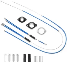 BMX Bike Gyro Brake Cables Kit - 1 Set Front + As shown in the figure, blue