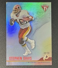 Stephen Davis 2001 Pacific Titanium Red /58 #143 - Washington