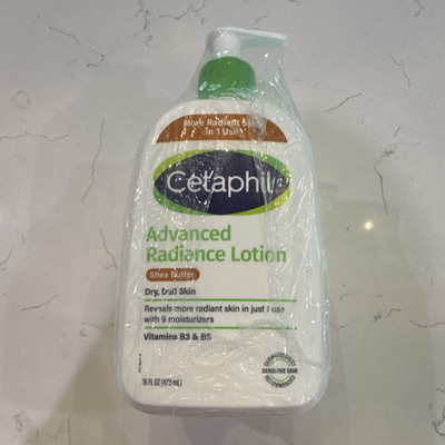 Cetaphil Advanced Radiance Lotion Shea Butter B3 B5 Hydrating 16oz 3-Pack