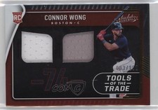 2022 Panini Absolute Tools of the Trade 2 Swatch 3/199 Connor Wong #TTT2-CW y5m