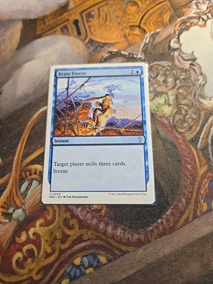 Brain Freeze White Border MTG Mystery Booster 2 - Pack Fresh - | eBay