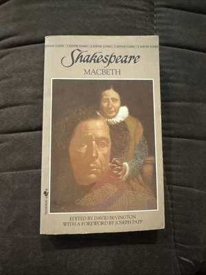 Macbeth - William Shakespeare 1988 Bantam Classic Paperback