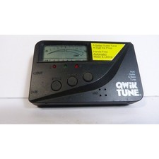 Qwik Tune Chromatic Guitar Bass Tuner Automatic Tuner Gently Used