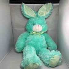 Plush Easter Bunny, Mint Green, Goffa Stuffed Animal, 22  from Ear To Foot