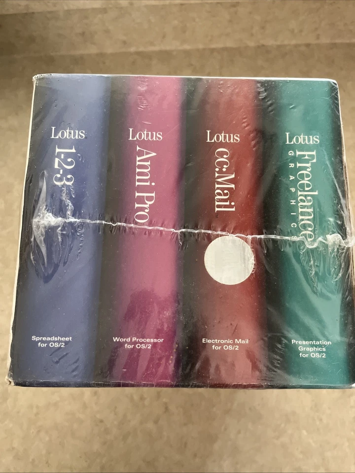 Lotus Smart Suite IBM OS/2 NEVER OPENED SEALED 3.5 3 1/2 Floppy Disk - Image 4 of 4