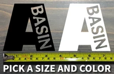 Arapahoe Basin A Sticker Decal Colorado Ski Snowboard Mountain Loveland Keystone