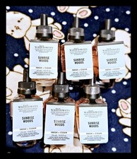 Bath Body Works 0.8 fl oz Sunrise Woods Wallflowers Fragrance Refill x6