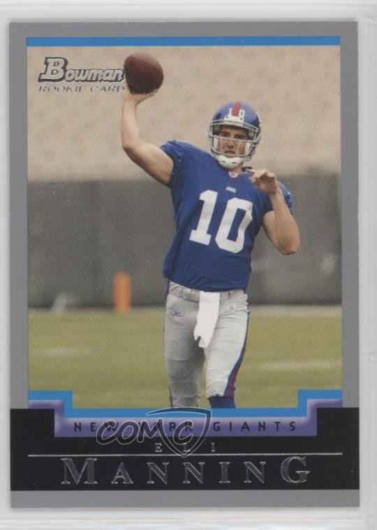 2004 Bowman Eli Manning #111 1f1