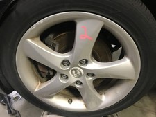 Wheel 17x7 Alloy 5 Angled Spokes Fits 05-08 Mazda 6 2616318