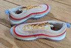 Size 9.5 - Nike Air Max 97 Football Gray/Light Thistle, excellent condition — photo 5