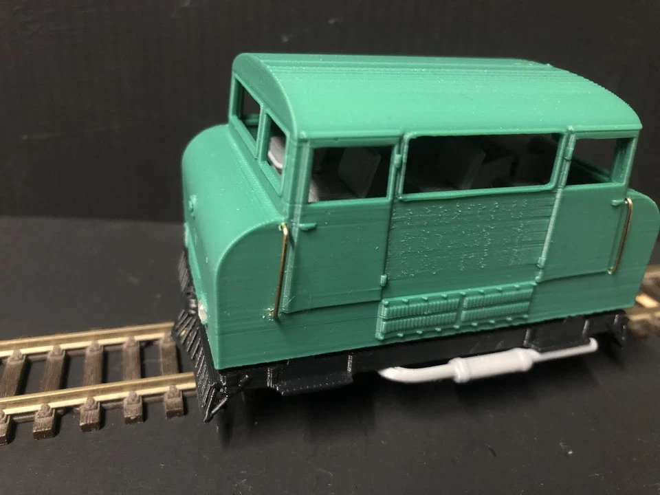 NARROW MINDED RAILWORKS O-16.5 / NG7 Wickham Type 42 Inspection Car – Fits Smokey Joe Chassis