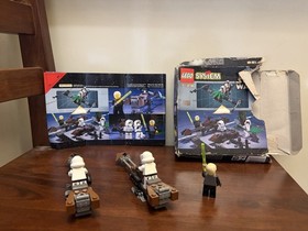 Star Wars Lego Set 7128: Speeder Bikes, Near Complete w Manual And Box