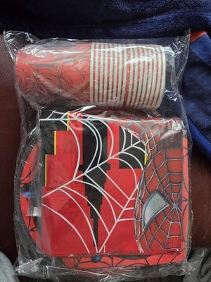 Spiderman Geburtstag Party Superheld Geschirr Zubehör Kinder Teller Tassen Servietten