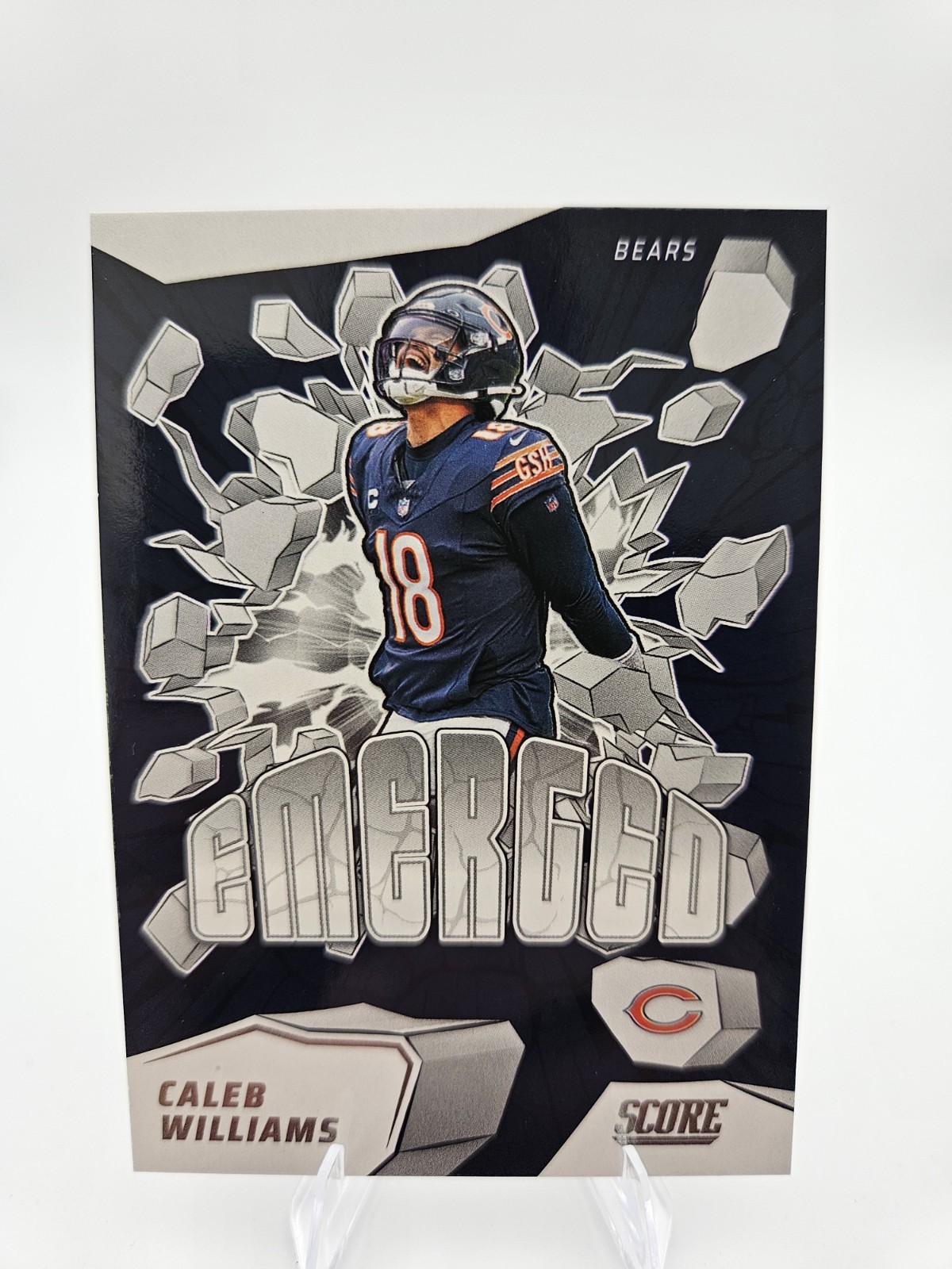 2025 Score #11 Caleb Williams Emerged Chicago Bears NFL